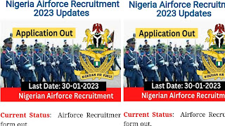 How to Apply for Nigerian Air force Recruitment with GCE Ordinary Level, SSCE/NECO, GCE/BSC/HND. 