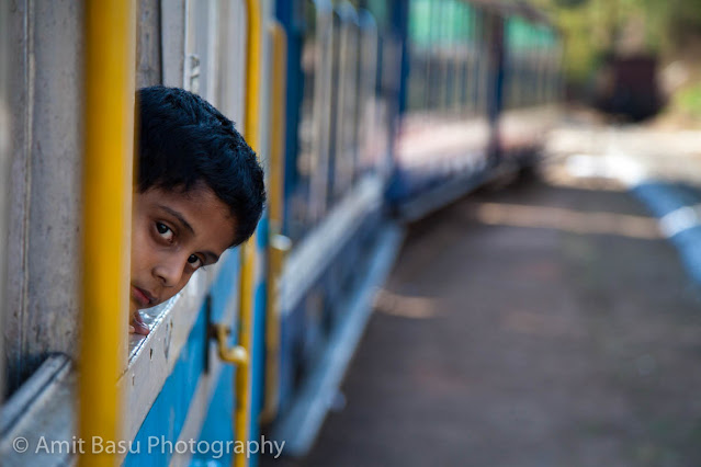 India - On the Coonoor - Ooty Railway