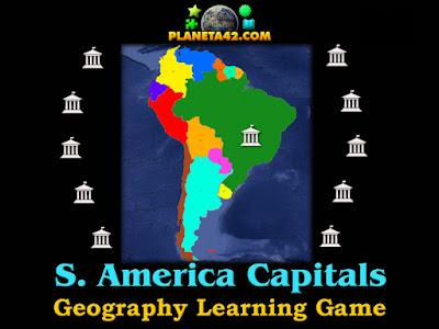 South America capitals Puzzle