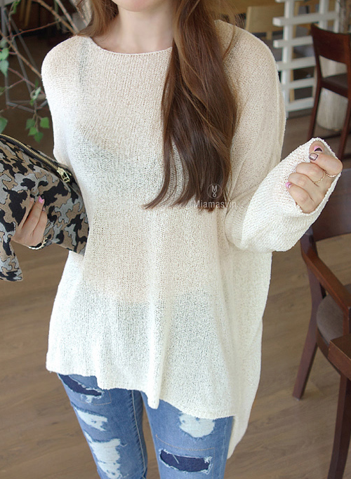 Boxy Knit Pullover