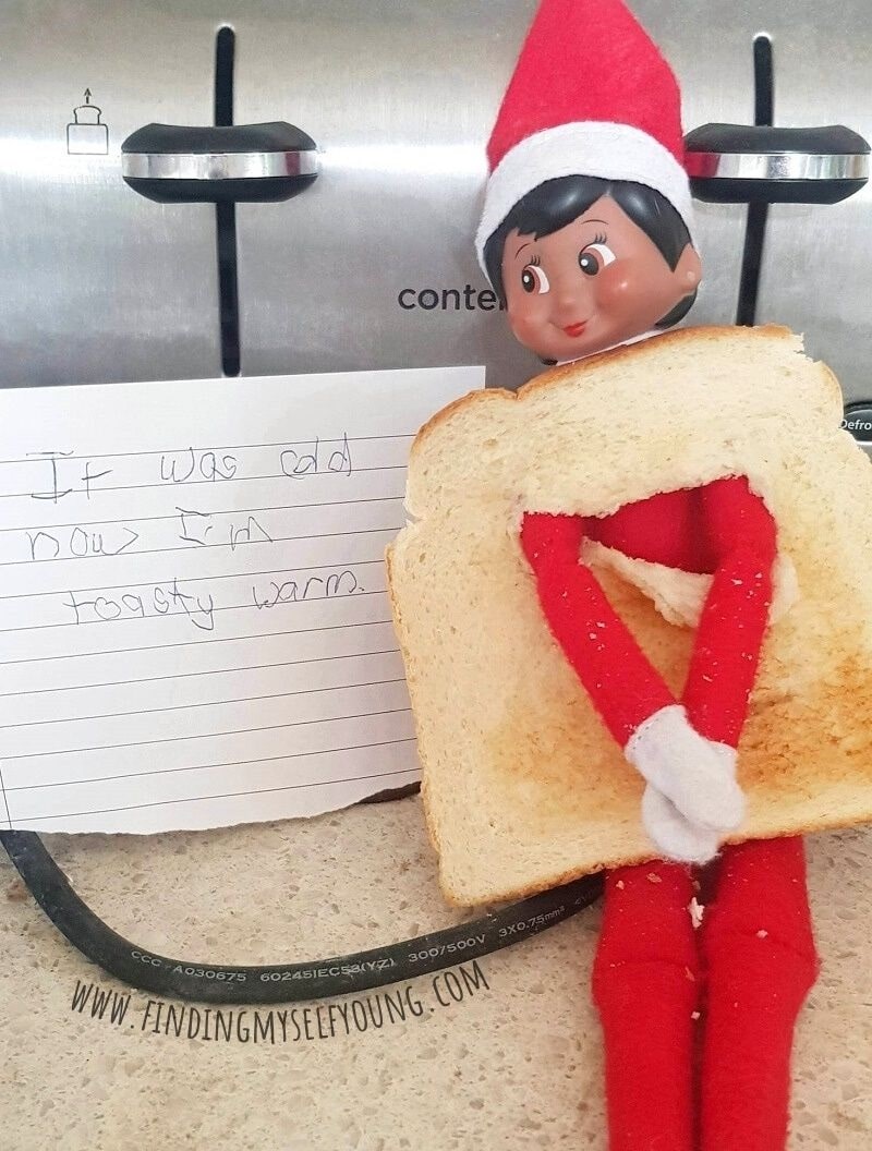 elf toasty warm inside toast