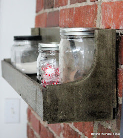 Primitive Dry Sink Made from Pallets