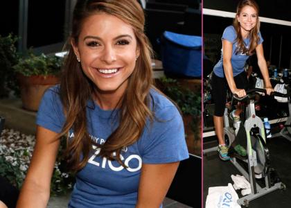 Maria Menounos Cycles for a Cause at ZICO Charity Spin Ride » Gossip/Maria Menounos