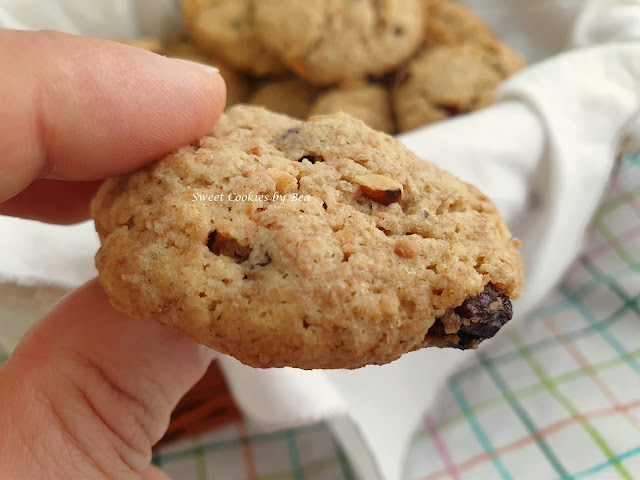 Cookies con pasas  y mas