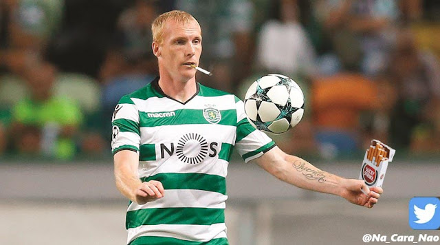 Jeremy Mathieu marca o golo da vitória do sporting