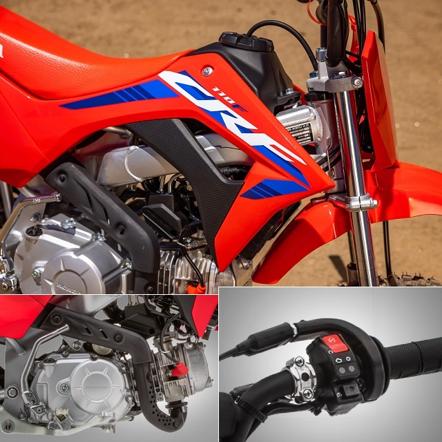 Honda CRF110F Engine Features