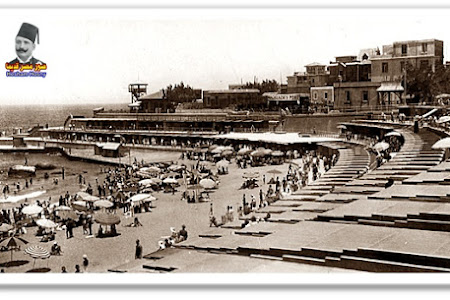 شاطئ استانلى الاسكندرية 1954