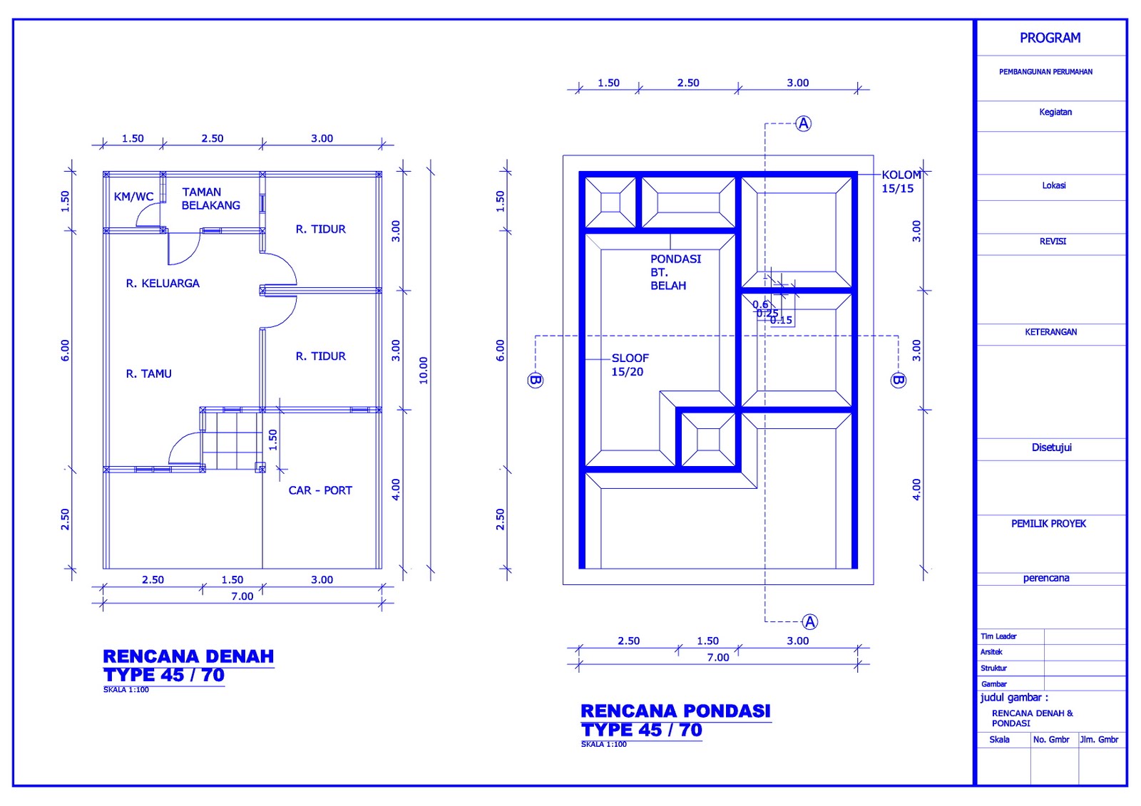 Desain Rumah Minimalis Format Autocad Dshdesign4kinfo