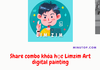 Chia Sẻ Khóa Học Digital Painting từ vẽ phác thảo tới hoàn thiện Trên Pts và AI Của Limzim Art Digital Painting