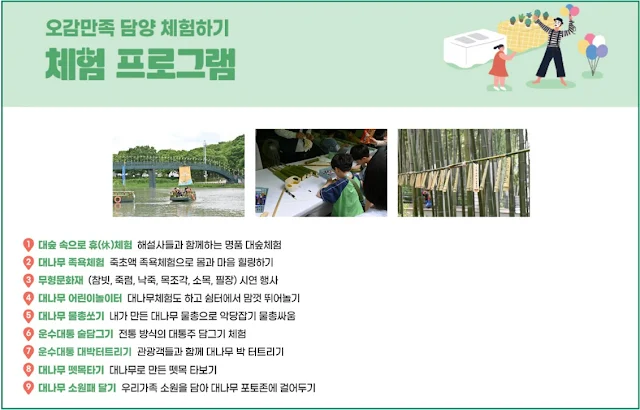 담양-대나무축제-체험프로그램