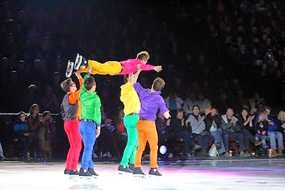 Photograph of "The Walker" group number from Stars on Ice Canada 2014