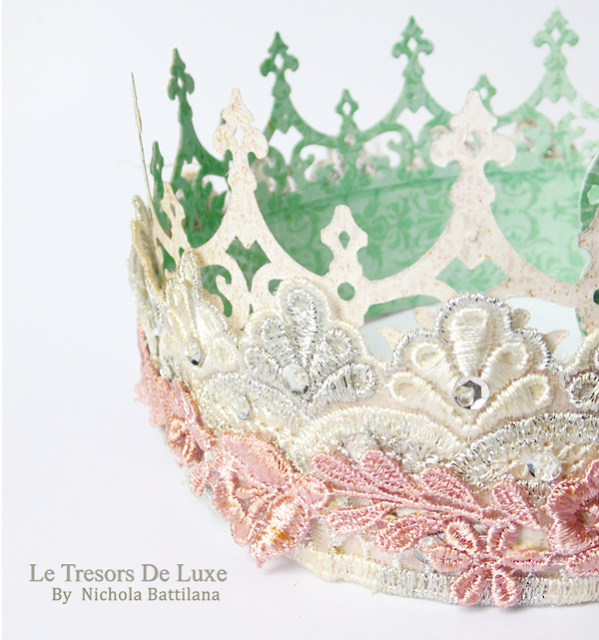 Paper and Lace Crown #letresorsdeluxe #bobunny - Nichola Battilana