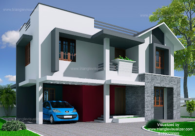 Modern Home Design Plans on 2260 Sqft Modern Kerala House Plans With Photos   Home Design