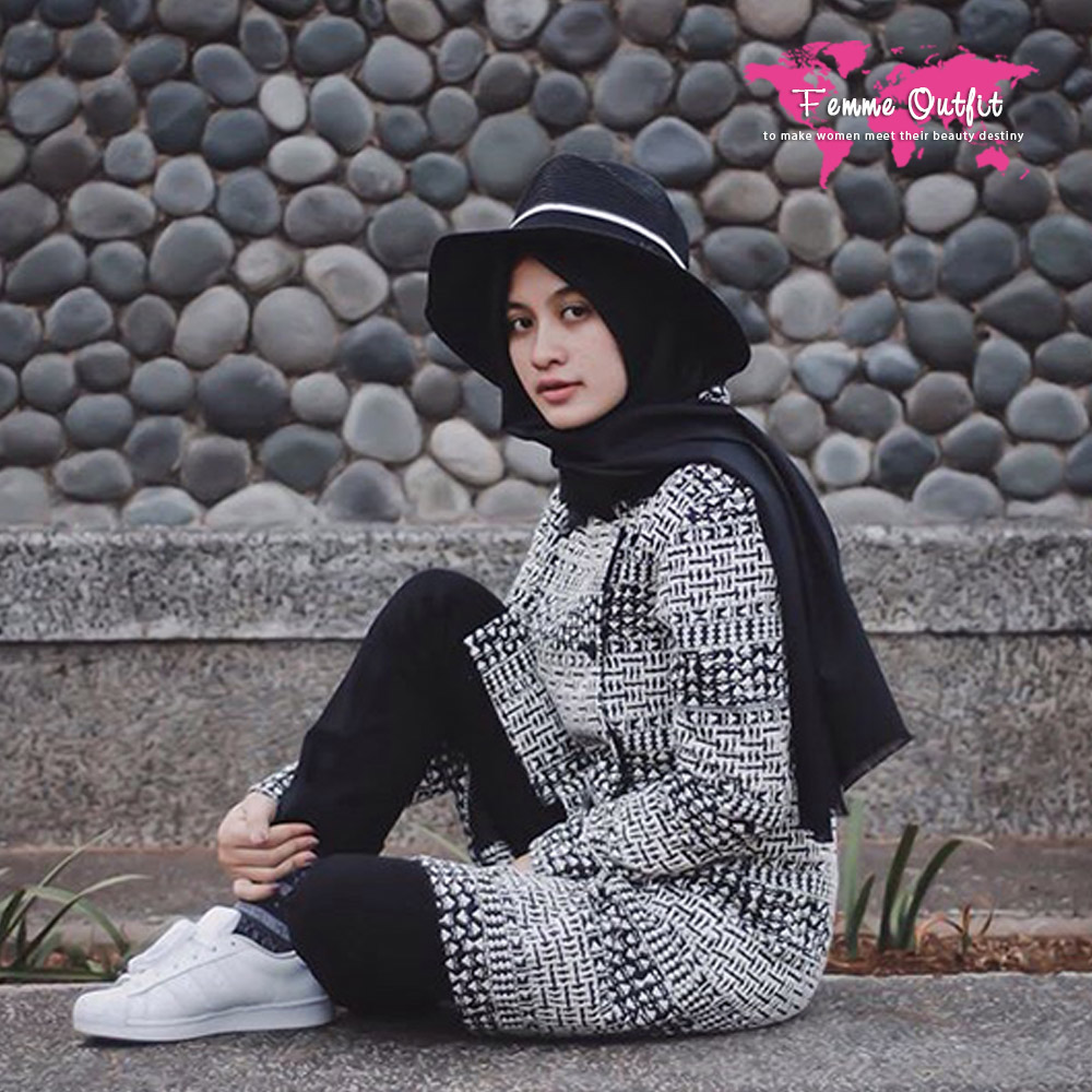 Femme Outfit Hijab Style Helmi Nursifah