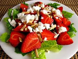 Strawberry Spinach Salad Recipe ~ Molten Chocolate Lava Cake