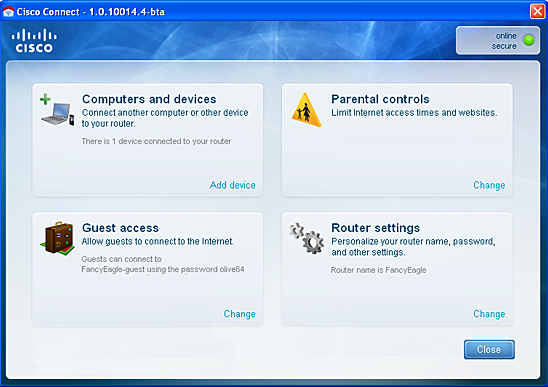 setup limited entry with Cisco connect