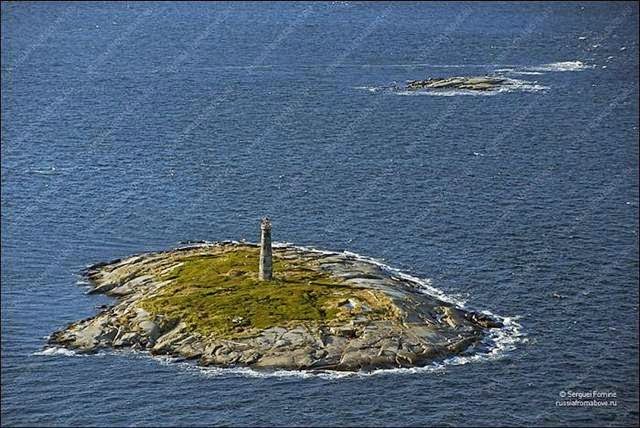 Lighthouse on the island top, Solovetsky Archipelago