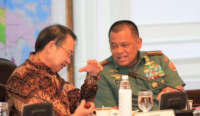 Beginilah Jawaban Panglima TNI Jenderal Gatot Nurmantyo Saat Ditanya Soal Senjata Impor Polri