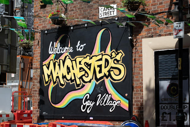 sign for Manchester's Gay Village