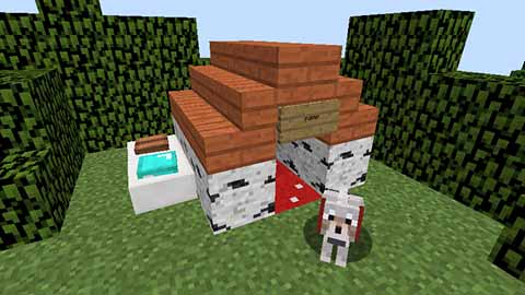 マインクラフト 犬小屋 犬舎の作り方とデザイン作例集 マイクラマルチプレイ日記ブログ マインクラフト 犬小屋 犬舎の作り方とデザイン作例集 マイクラマルチプレイ日記ブログ