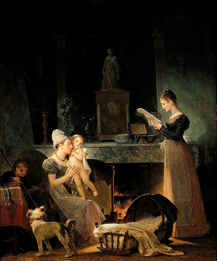 "The Reading of a letter" , Marguerite Gerard