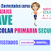 Productos Contestados Curso Aprendizaje Clave Preescolar, Primaria, Secundaria