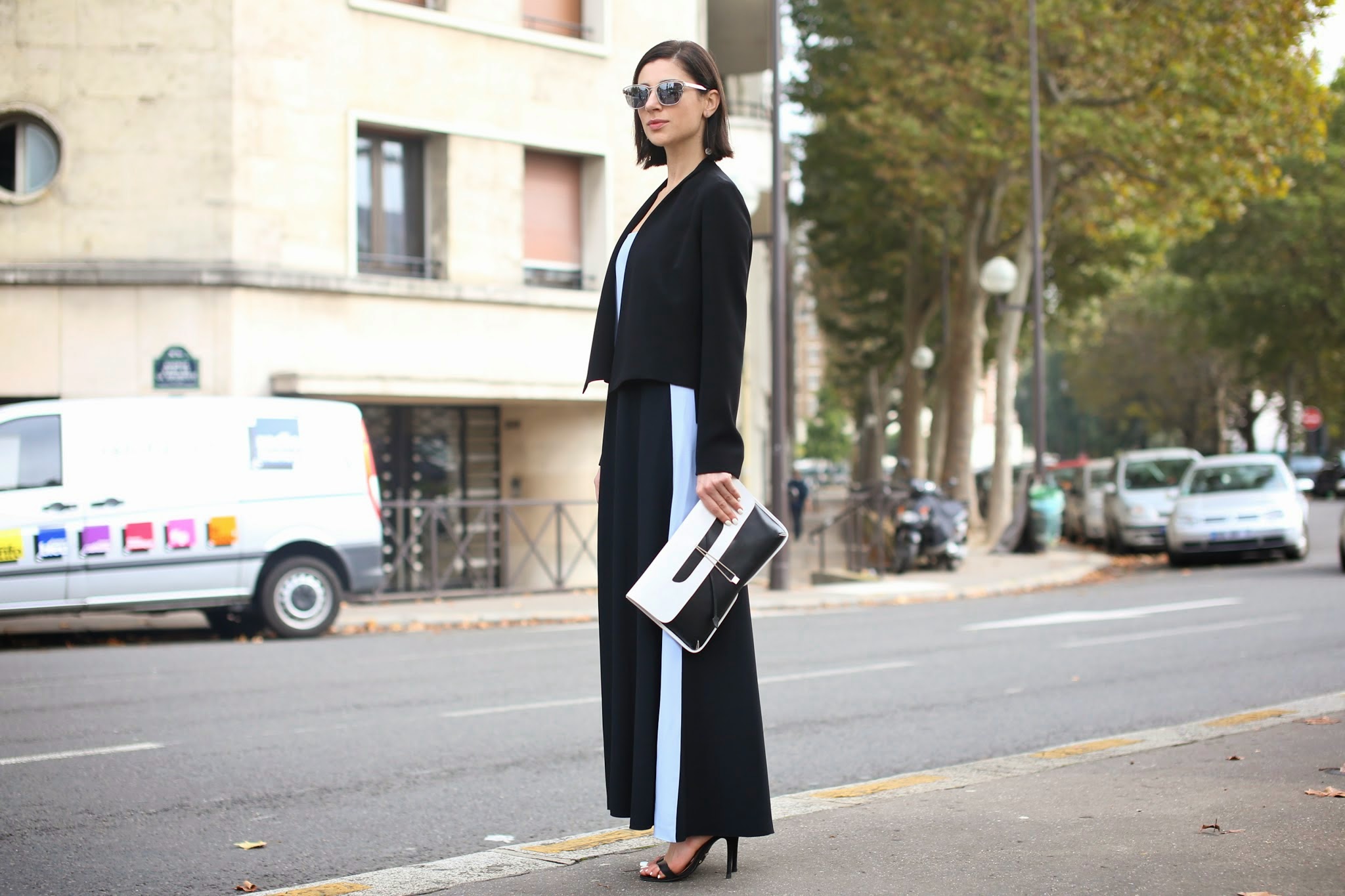 The color black at Paris Fashion Week.