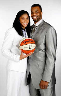 Candace Parker with Husband