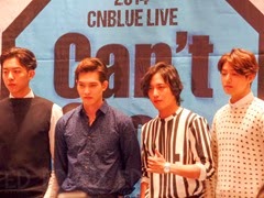 CNBLUE Can't Stop Presscon