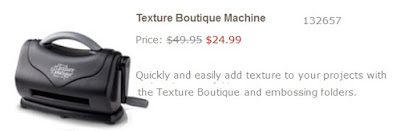 Texture Boutique Machine for embossing zena kennedy independent stampin up demonstrator