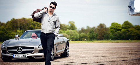 A Gentleman Racer: David Gandy