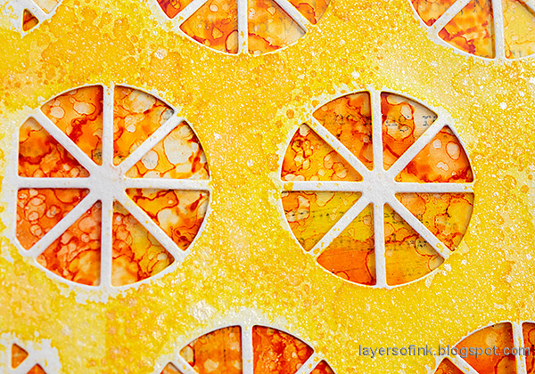 Layers of ink - Clementine Art Journal Tutorial by Anna-Karin Evaldsson.
