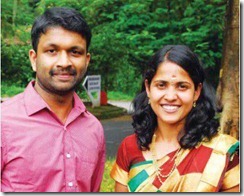 preeja sreedharan_with_husband