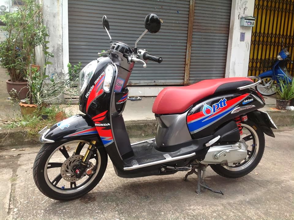 Kumpulan Modifikasi Honda Scoopy Ala Ple Sticker Phuket 
