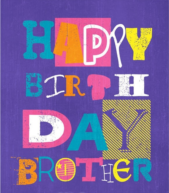 happy birthday greeting card for brother