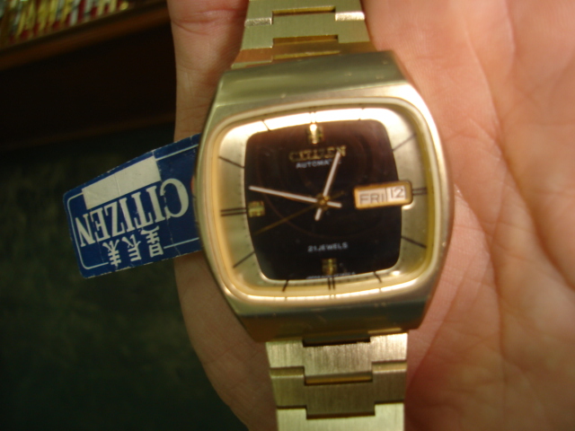 Vintage Citizen aluminium watch RM380