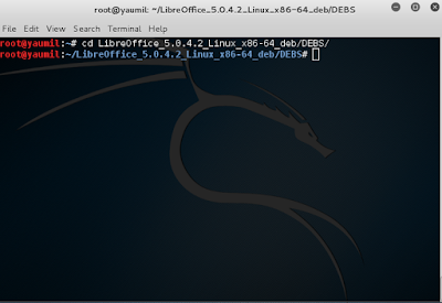 Cara Install LibreOffice pada Kali Linux dan Debian Cara Install LibreOffice pada Kali Linux