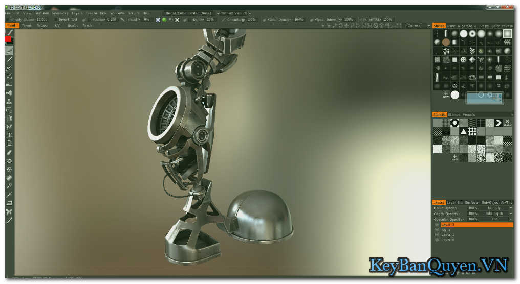 Download 3D Coat 4.8.40 Full Serial Key, Phần mềm thiết kế mô hình 3D chuyên nghiệp và đẳng cấp.