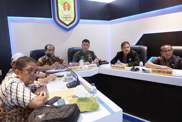 Dihadiri Wabup Asahan,  Dandim 0208/Asahan Paparkan Rencana TMMD ke-115 TA 2022