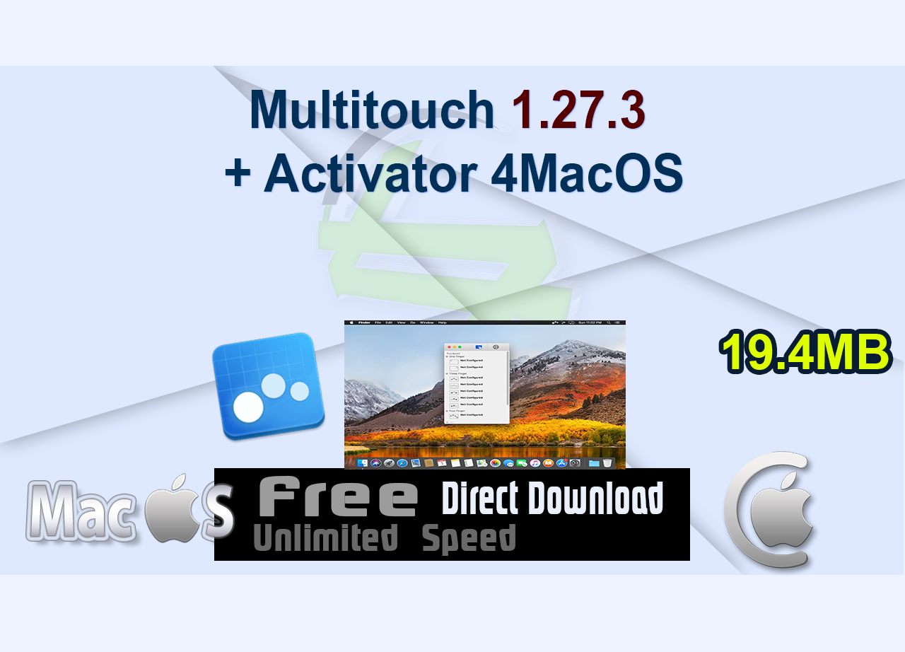 Multitouch 1.27.3 + Activator 4MacOS