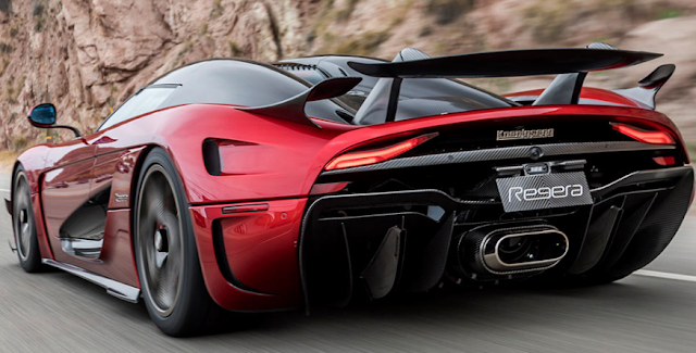 First Koenigsegg Regera Fitted Increase of Around 25 Percent in Downforce