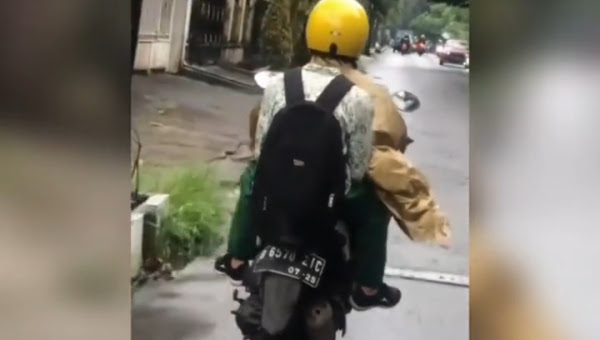 Viral Video Penampakan Penumpang Ojol Tanpa Kepala saat Siang Bolong di Depok