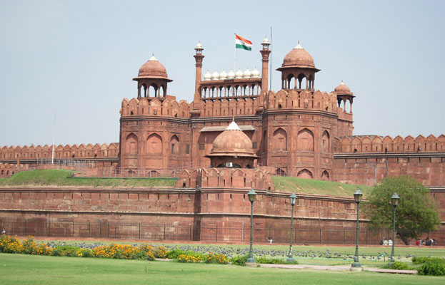 Palace fort of Shahjahanabad the Red Fort Complex India
