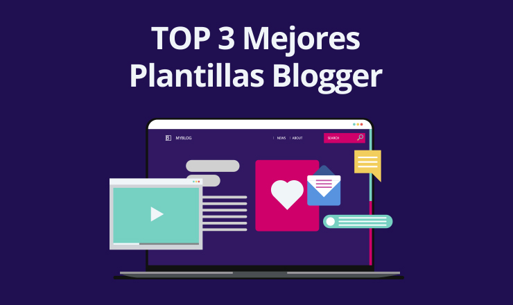 top 3 mejores plantillas templates blogger 2019