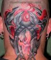 3d tatoo blek