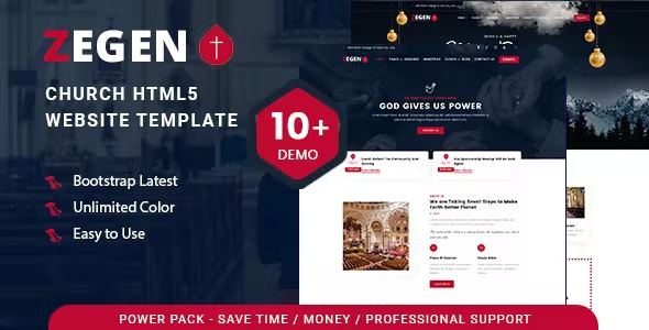 Best Church HTML5 Website Template
