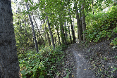Trans Canada Trail path Castlegar BC.