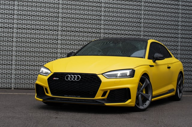  Audi Yellow Road