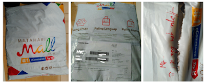 paket, kiriman matahari mall, beli online matahari,