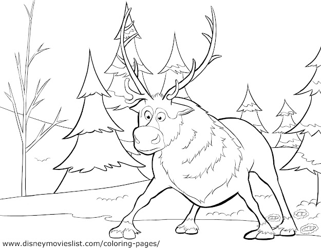 Frozen Coloring Pages